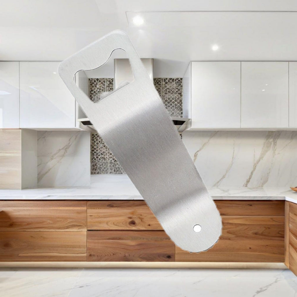 不锈钢启瓶器啤酒起金属啤酒开雪花弧形开瓶器 KCookware Accessories - 643